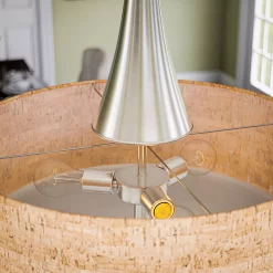 Kenroy Home 3-Light Cork Pendant Ceiling Lamp -Kenroy Store 2796963 ALT4