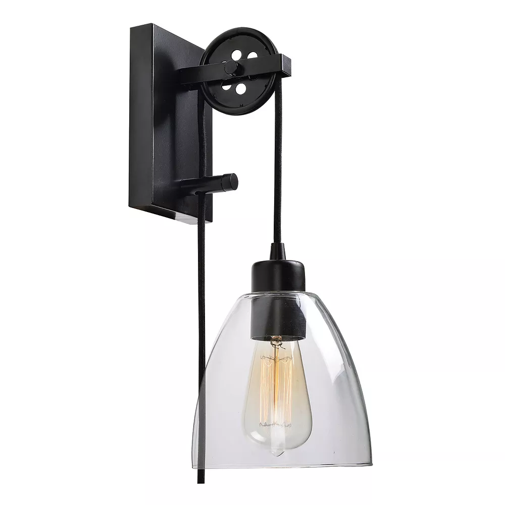 Kenroy Home Edis 1-Light Adjustable Wall Sconce 3 Kenroy Home Edis 1-Light Adjustable Wall Sconce