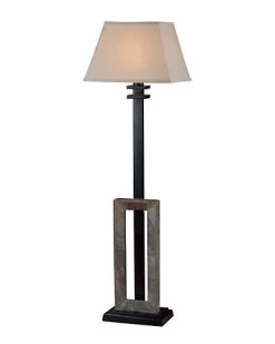 60in Meagher Outdoor Floor Lamp Home