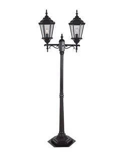 2-Head Villa Portable Post Lantern Home