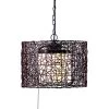 1-Light Fleuron Outdoor Pendant Home