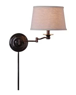 1-Light Avondale Swing Arm Wall Lamp Home