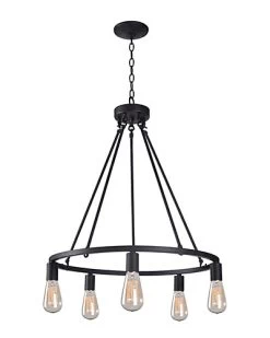 Hixon Forged 5-Light Chandelier Home