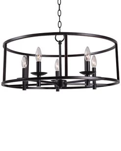 Arlen Oil Rubbed 5-Light Chandelier Home