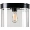 Capri 1-Light Flush Mount Large Pan Home 1 Capri 1-Light Flush Mount Large Pan Home -Kenroy Store 3050562579 RLLD 1
