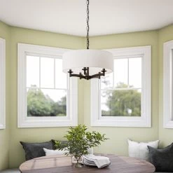 Kenroy Rutherford 5-Light Pendant In Oil Rubbed Bronze 12 Kenroy Rutherford 5-Light Pendant In Oil Rubbed Bronze -Kenroy Store 44742351 3