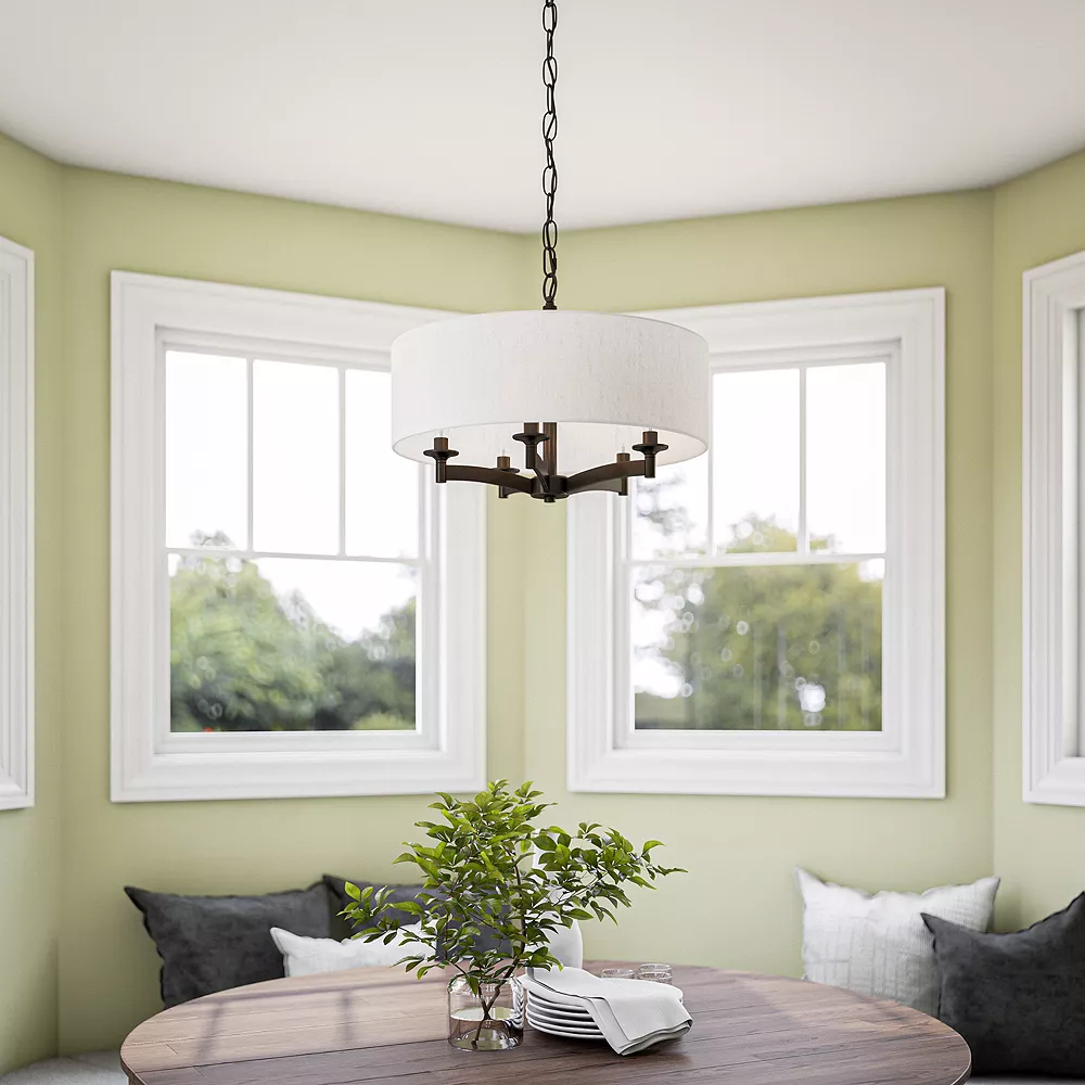 Kenroy Home Rustic 5-Light Chandelier 4 Kenroy Home Rustic 5-Light Chandelier - Image 2