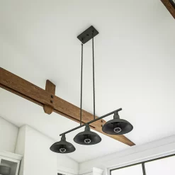 Kenroy Home Rustic 3-Light Island Pendant Light -Kenroy Store 4588478 ALT4