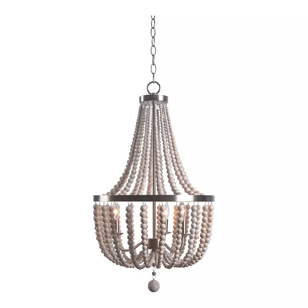 Kenroy Home Casual Bead Chandelier 3 Kenroy Home Casual Bead Chandelier