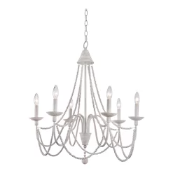 Kenroy Home Casual Weathered 6-Light Chandelier