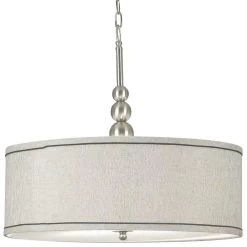 Kenroy Margot 3-Light Pendant In Brushed Steel -Kenroy Store 53940904 2