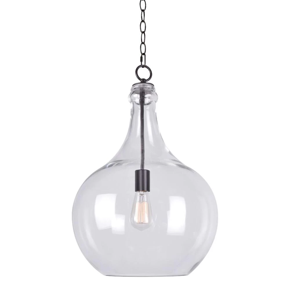 Kenroy Rhone 1-Light Pendant In Oil Rubbed Bronze 4 Kenroy Rhone 1-Light Pendant In Oil Rubbed Bronze - Image 2