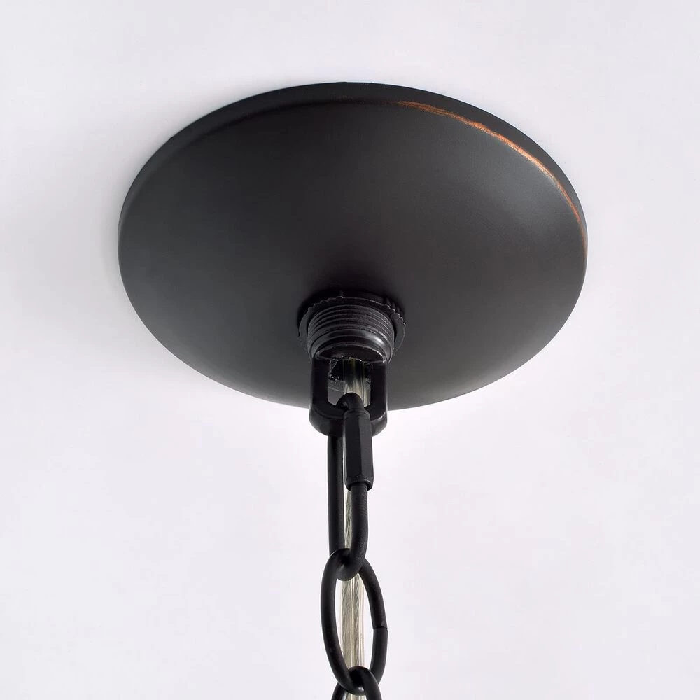 Kenroy Rhone 1-Light Pendant In Oil Rubbed Bronze 8 Kenroy Rhone 1-Light Pendant In Oil Rubbed Bronze - Image 6