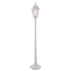 Kenroy Villa 1-Light Portable Lantern In White
