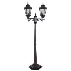 Kenroy Villa Portable Lantern In Oil Rubbed Bronze