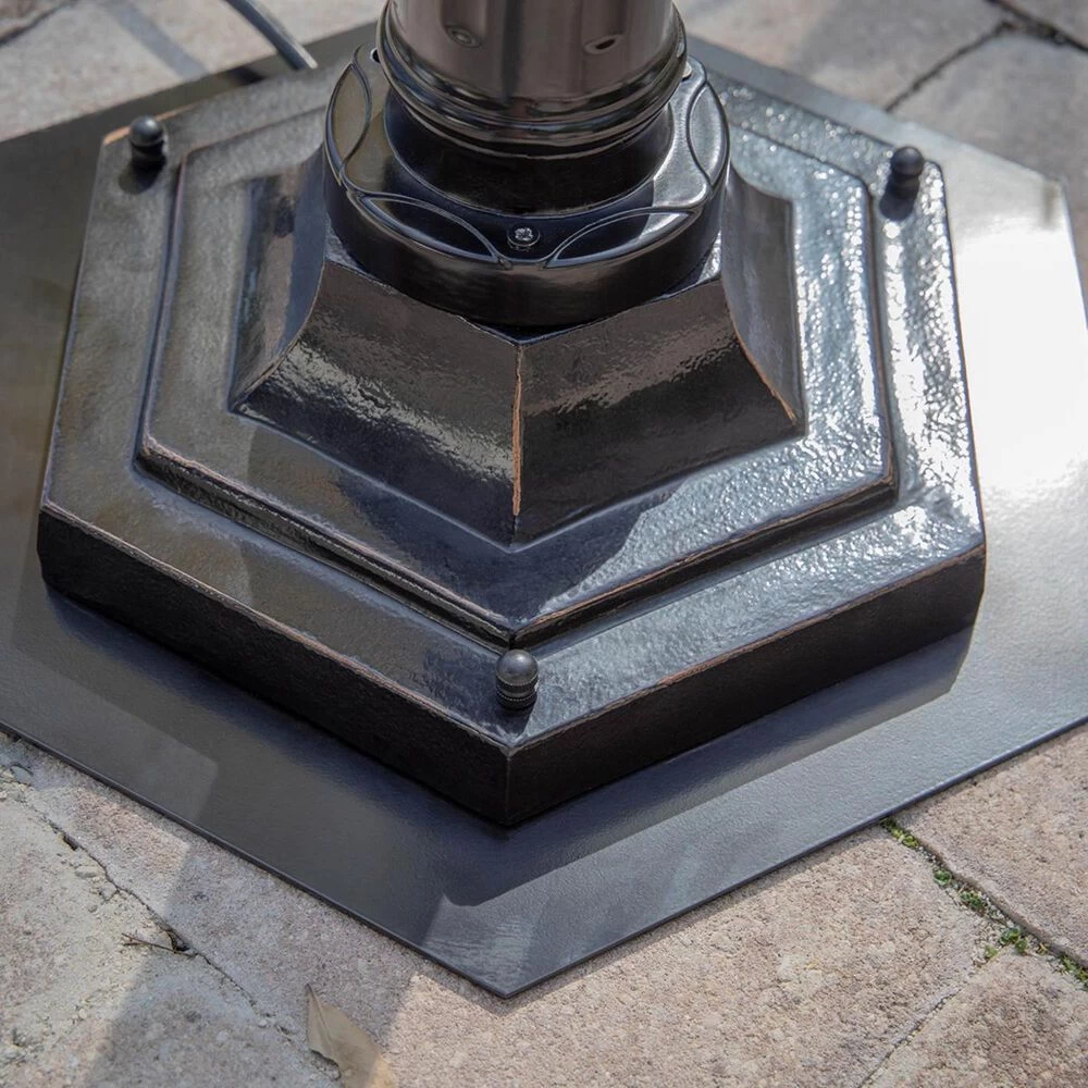 Kenroy Villa Portable Lantern In Oil Rubbed Bronze 6 Kenroy Villa Portable Lantern In Oil Rubbed Bronze - Image 4