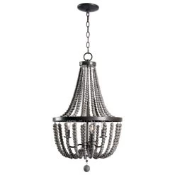 Kenroy Dumas 3-Light Chandelier In Golden Bronze