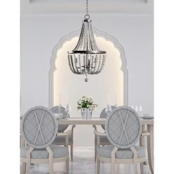 Kenroy Dumas 3-Light Chandelier In Golden Bronze -Kenroy Store 55123897 3