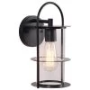 Kenroy Halo Patio Lantern In Matte Black 1 Kenroy Halo Patio Lantern In Matte Black -Kenroy Store 63688303 1
