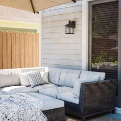 Kenroy Canterbury 1-Light Outdoor Lantern In Black -Kenroy Store 63688311 5