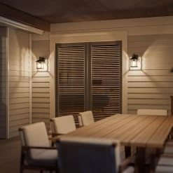 Kenroy Canterbury 1-Light Outdoor Lantern In Black -Kenroy Store 63688311 7