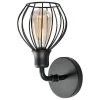 Kenroy Cagney 1-Light Sconce In Black