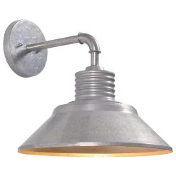 Kenroy Sully Large Wall Lantern In Galvanized