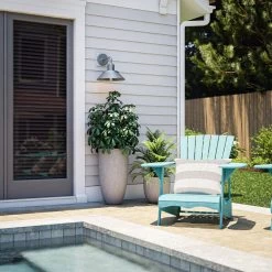 Kenroy Sully Large Wall Lantern In Galvanized -Kenroy Store 63688428 4