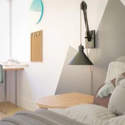 Kenroy Boone Indoor Wall Pulley Lantern In Matte Black -Kenroy Store 63688444 9