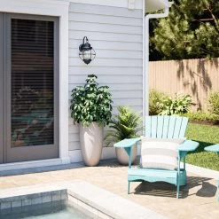 Kenroy Hatteras 1-Light Wall Lantern In Black 12 Kenroy Hatteras 1-Light Wall Lantern In Black -Kenroy Store 63688485 4