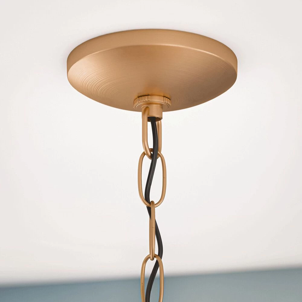 Kenroy Alvar 5-Light Chandelier In Gold 5 Kenroy Alvar 5-Light Chandelier In Gold - Image 3