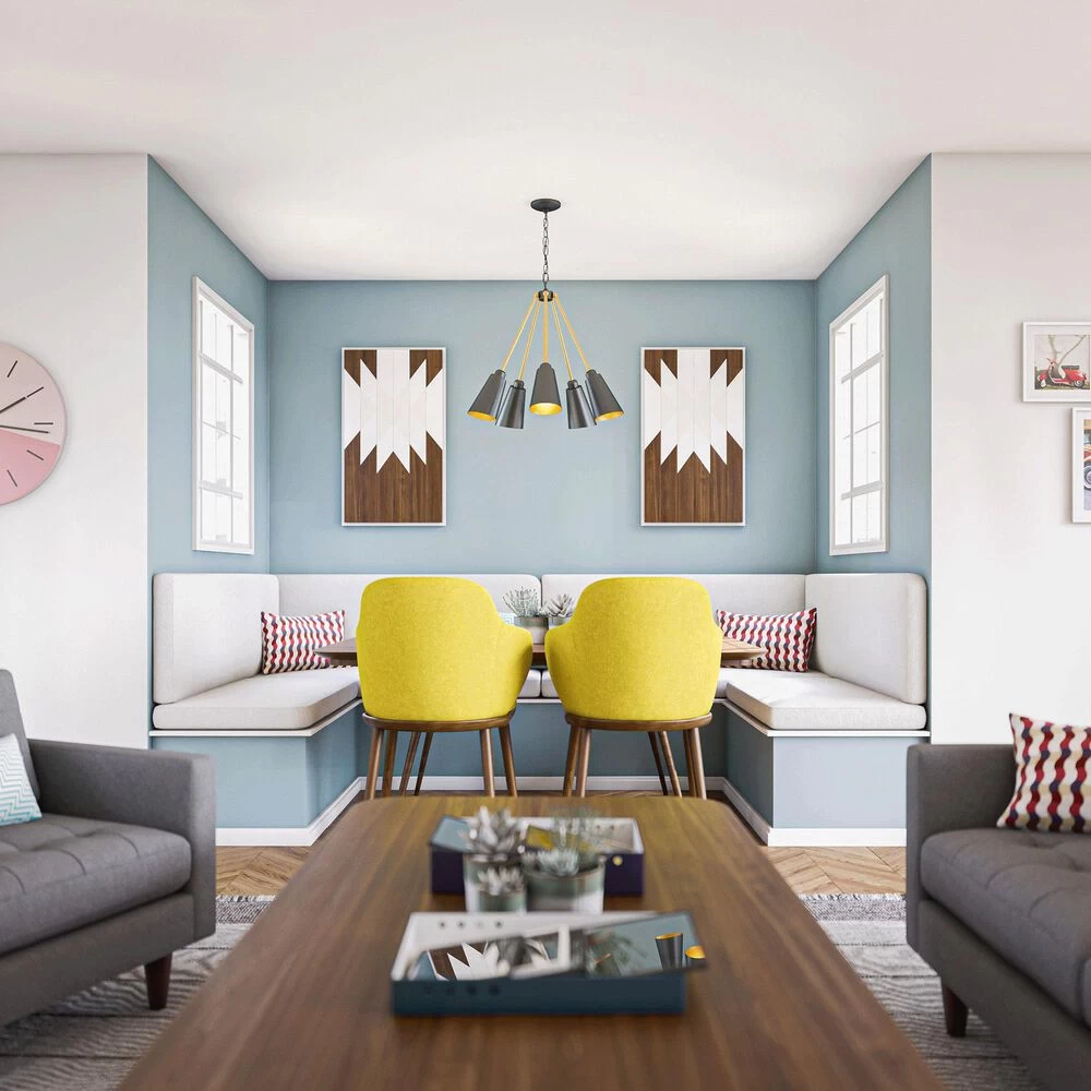 Kenroy Alvar 5-Light Chandelier In Gold 11 Kenroy Alvar 5-Light Chandelier In Gold - Image 9