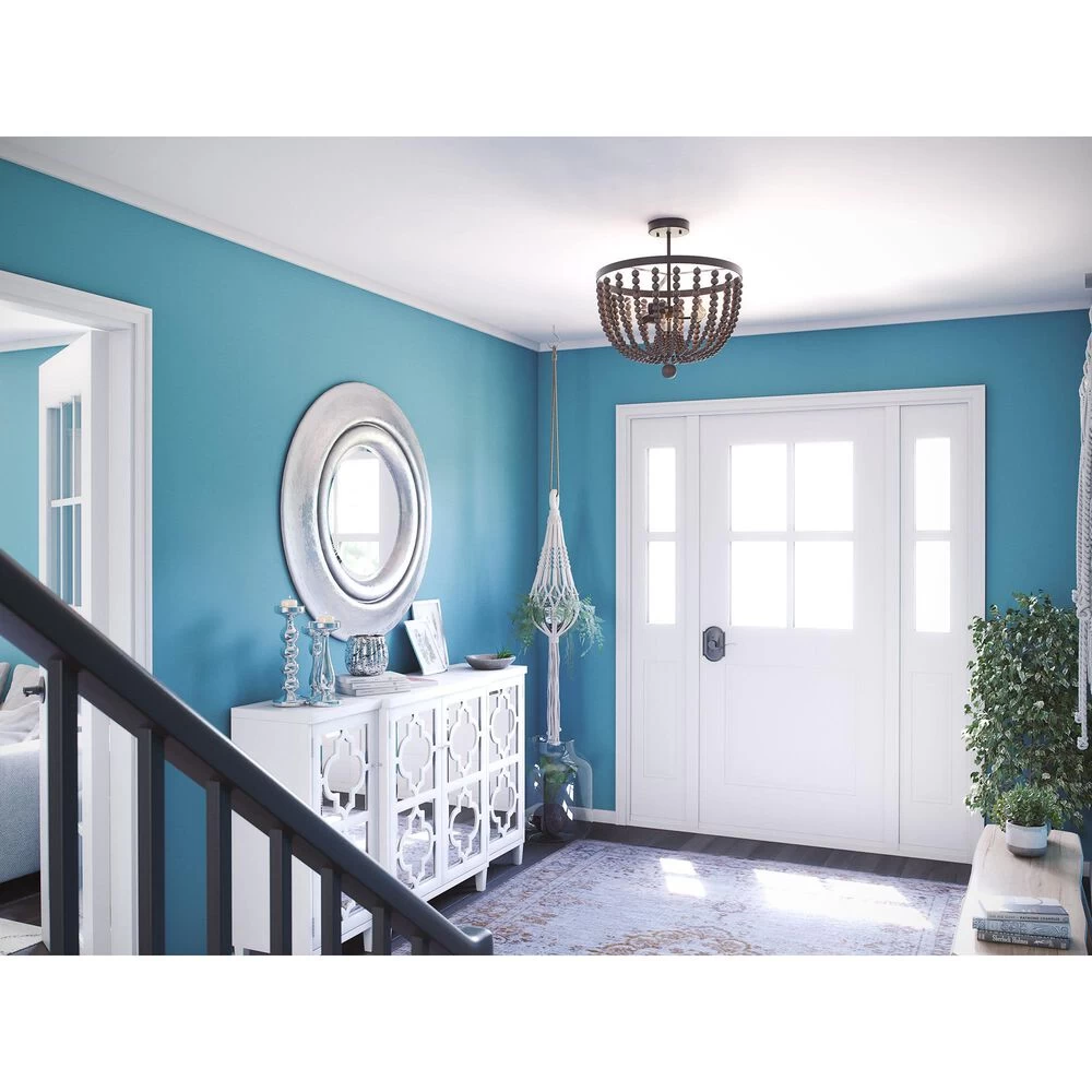 Kenroy Dumas 3-Light Semi Flush In Golden Bronze 7 Kenroy Dumas 3-Light Semi Flush In Golden Bronze - Image 5