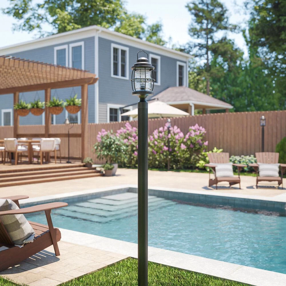 Kenroy Beacon 1-Light Post Lantern In Copper 7 Kenroy Beacon 1-Light Post Lantern In Copper - Image 5