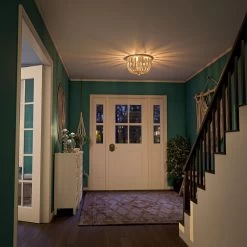 Kenroy Dumas 3-Light Flush Mount In Brushed Steel 17 Kenroy Dumas 3-Light Flush Mount In Brushed Steel -Kenroy Store 63688980 8