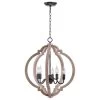 Kenroy Cadmen 5-Light Pendant In Black -Kenroy Store 63689061 1