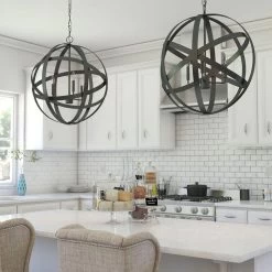 Kenroy Global 3-Light Pendant In Black -Kenroy Store 63689079 6