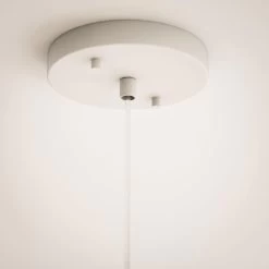 Kenroy Paige 1-Light Pendant In White -Kenroy Store 63689129 4