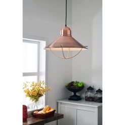 Kenroy Harbour 1-Light Pendant In Copper -Kenroy Store 63689137 3