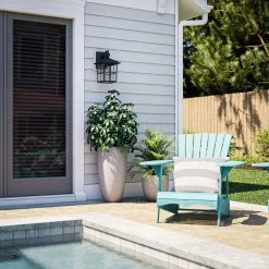 Kenroy Greene 1-Light Large Lantern In Black -Kenroy Store 63689202 4