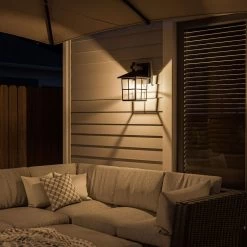 Kenroy Greene 1-Light Large Lantern In Black -Kenroy Store 63689202 5