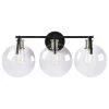 Kenroy Finlay 3-Light Vanity In Black 1 Kenroy Finlay 3-Light Vanity In Black -Kenroy Store 63689384 1