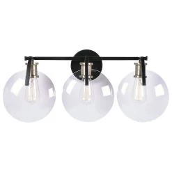 Kenroy Finlay 3-Light Vanity In Black