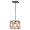 Kenroy Cadmen Square 1-Light Mini Pendant In Black 1 Kenroy Cadmen Square 1-Light Mini Pendant In Black -Kenroy Store 63689467 1
