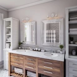 Kenroy Delgado 2-Light Vanity In Brushed Steel -Kenroy Store 63689509 6