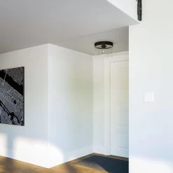 Kenroy Capri 1-Light Flush Mount Large Pan In Blackened Oil Rubbed Bronze -Kenroy Store 63689590 6