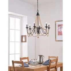 Kenroy Escapade 6-Light Chandelier In Oil Rubbed Bronze 8 Kenroy Escapade 6-Light Chandelier In Oil Rubbed Bronze -Kenroy Store 63689772 3