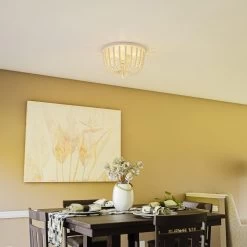 Kenroy Dumas 3-Light Flush Mount In Weathered White -Kenroy Store 63689970 5