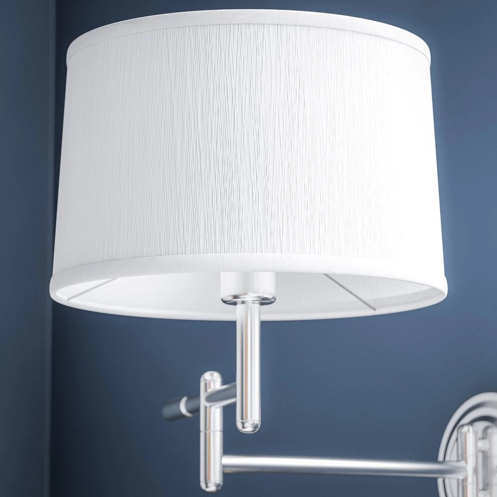 Kenroy Theta Wall Swing Arm Lamp In Brushed Steel 5 Kenroy Theta Wall Swing Arm Lamp In Brushed Steel - Image 3