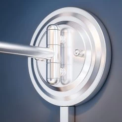 Kenroy Theta Wall Swing Arm Lamp In Brushed Steel 13 Kenroy Theta Wall Swing Arm Lamp In Brushed Steel -Kenroy Store 63690093 4